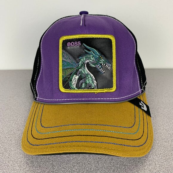 Goorin Bros The Farm Double Dragon Boss Trucker Hat - Picture 1 of 11